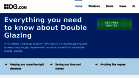 What Doubleglazing.com website looked like in 2017 (6 years ago)