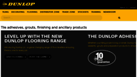 What Dunlop-adhesives.co.uk website looked like in 2017 (6 years ago)