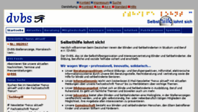What Dvbs-online.de website looked like in 2017 (8 years ago)