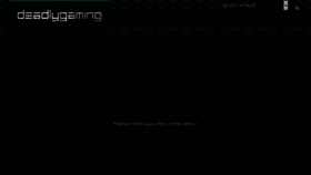 What Deadlygaming.com website looked like in 2017 (6 years ago)