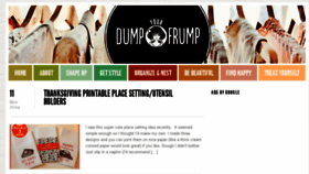 What Dumpyourfrump.com website looked like in 2017 (6 years ago)