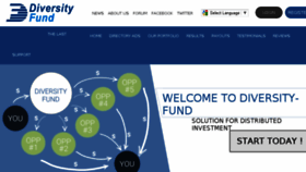 What Diversity-fund.biz website looked like in 2017 (6 years ago)