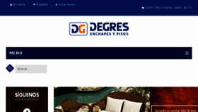 What Degrescolombia.com website looked like in 2017 (6 years ago)