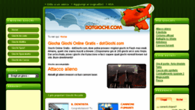 What Dotgiochi.com website looked like in 2017 (6 years ago)