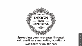 What Design-from-cape-town.co.za website looked like in 2017 (6 years ago)
