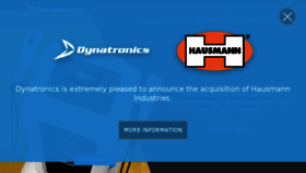 What Dynatronics.com website looked like in 2017 (6 years ago)