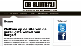What Drankencentrumborger.nl website looked like in 2017 (6 years ago)