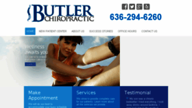 What Drscottbutler.com website looked like in 2017 (6 years ago)