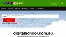 What Digitalschool.com.au website looked like in 2017 (6 years ago)