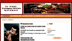 What Damimmo.fr website looked like in 2017 (7 years ago)