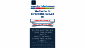 What Directlabelsuk.com website looked like in 2017 (6 years ago)