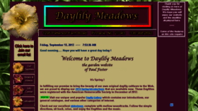 What Daylilymeadows.com website looked like in 2017 (6 years ago)