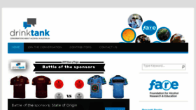 What Drinktank.org.au website looked like in 2017 (6 years ago)