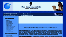 What Dataentryservices.co.in website looked like in 2017 (6 years ago)