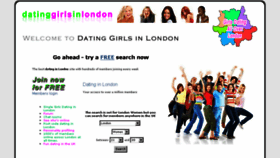 What Datinggirlslondon.co.uk website looked like in 2017 (6 years ago)