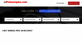 What Ddpulsaengine.com website looked like in 2017 (6 years ago)