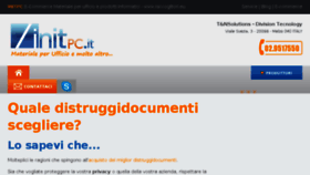 What Distruggidocumenti.eu website looked like in 2017 (8 years ago)