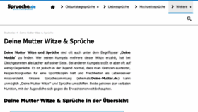 What Deine-mutter.de website looked like in 2017 (6 years ago)