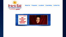 What Dramakids.com website looked like in 2017 (6 years ago)