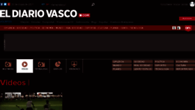 What Diariovasco.tv website looked like in 2017 (6 years ago)
