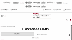 What Dimensions-crafts.com website looked like in 2017 (6 years ago)