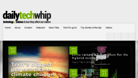 What Dailytechwhip.com website looked like in 2017 (6 years ago)