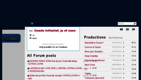 What Djresource.eu website looked like in 2017 (6 years ago)