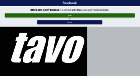 What Djtavo.com website looked like in 2017 (7 years ago)