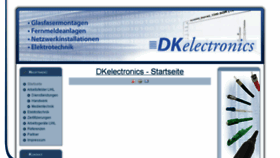 What Dkelectronics.de website looked like in 2017 (6 years ago)