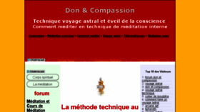 What Don-et-compassion.com website looked like in 2017 (6 years ago)