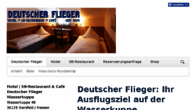 What Deutscher-flieger.de website looked like in 2017 (6 years ago)