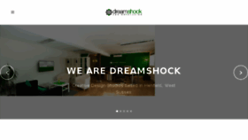 What Dreamshock.com website looked like in 2017 (6 years ago)