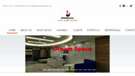 What Dreamspaceindia.com website looked like in 2017 (6 years ago)