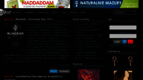 What Darkplanet.pl website looked like in 2017 (6 years ago)