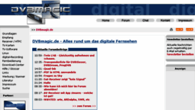 What Dvbmagic.de website looked like in 2017 (6 years ago)
