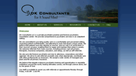 What Dikeconsultants.com website looked like in 2017 (6 years ago)