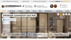 What Deineschiebetuer.de website looked like in 2017 (6 years ago)