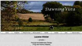 What Dawningvista.com website looked like in 2017 (6 years ago)