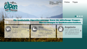 What Die-alpenueberquerung.com website looked like in 2017 (6 years ago)