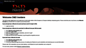 What Dndinsider.com website looked like in 2017 (6 years ago)