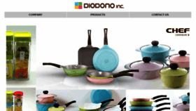 What Diodonokorea.com website looked like in 2017 (6 years ago)