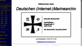 What Deutsches-marinearchiv.de website looked like in 2017 (6 years ago)