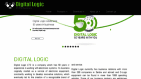 What D-logic.net website looked like in 2017 (6 years ago)