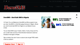 What Dorosms.com website looked like in 2017 (6 years ago)