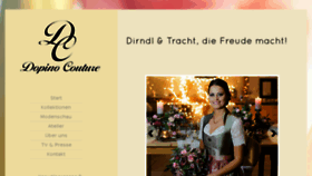 What Dopino-couture.de website looked like in 2017 (6 years ago)