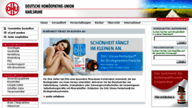 What Dhu-homepage.de website looked like in 2017 (6 years ago)
