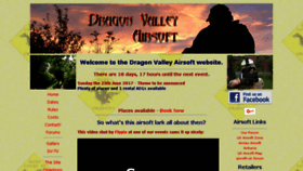 What Dragonvalley.co.uk website looked like in 2017 (6 years ago)