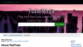 What Dlredtube.com website looked like in 2017 (6 years ago)