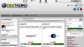 What Digitadiko.com website looked like in 2017 (6 years ago)