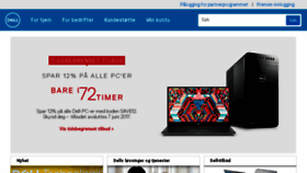 What Dell.no website looked like in 2017 (8 years ago)